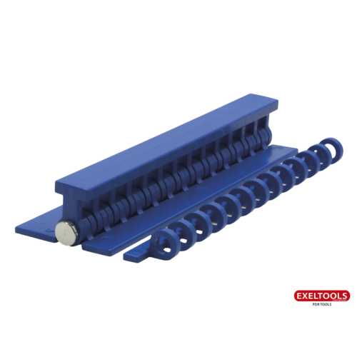KECO - Blue Flexible Hinge Tab Set - 150 mm