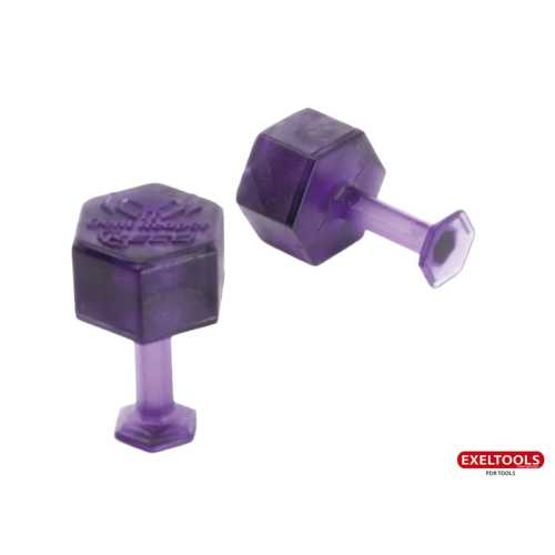 KECO - Dent Reaper Dead Center - 8 mm Purple Hex Tabs