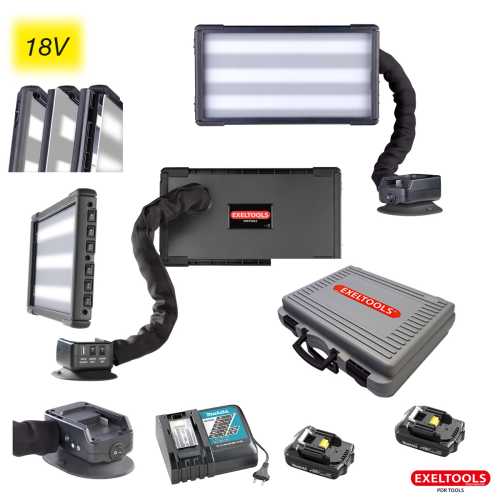 PDR Cordless Light Set